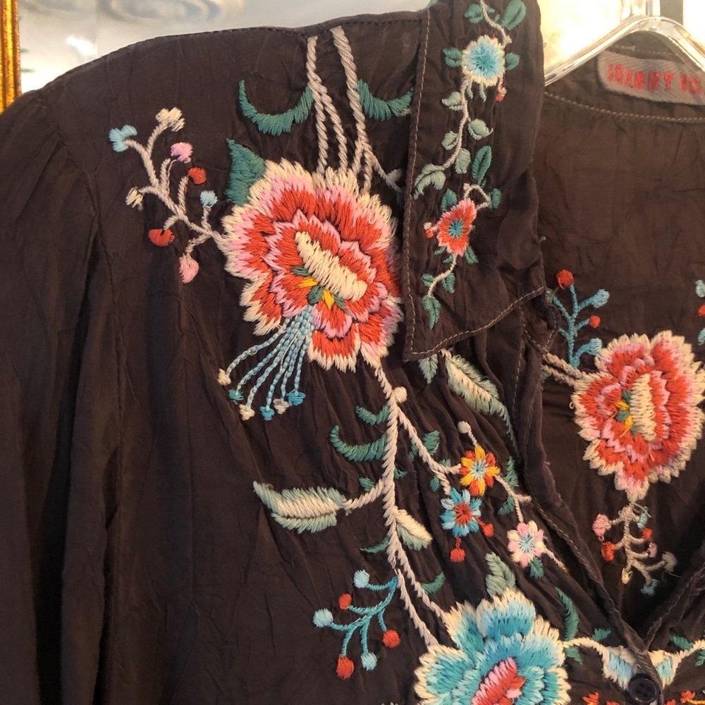 Johnny Was Button Down - image 4